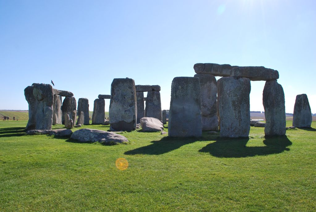 英国巨石阵筑自然风光图片