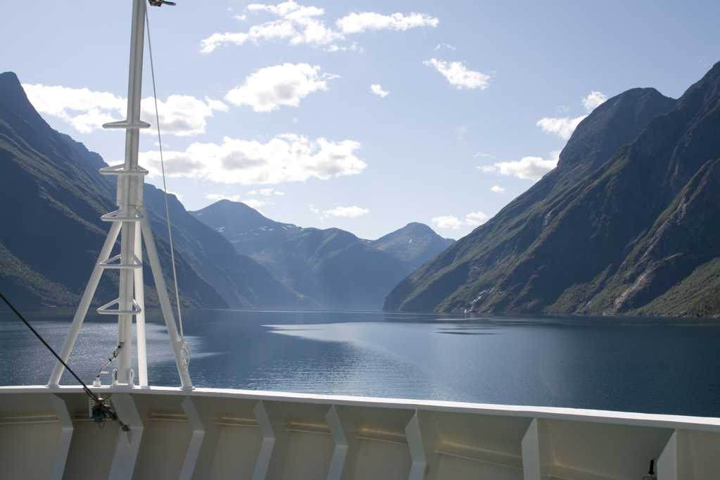 挪威峡湾景致图片