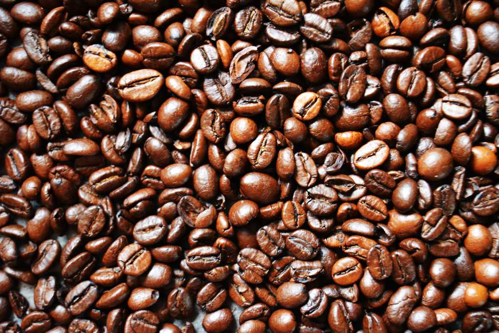 棕色咖啡豆图片