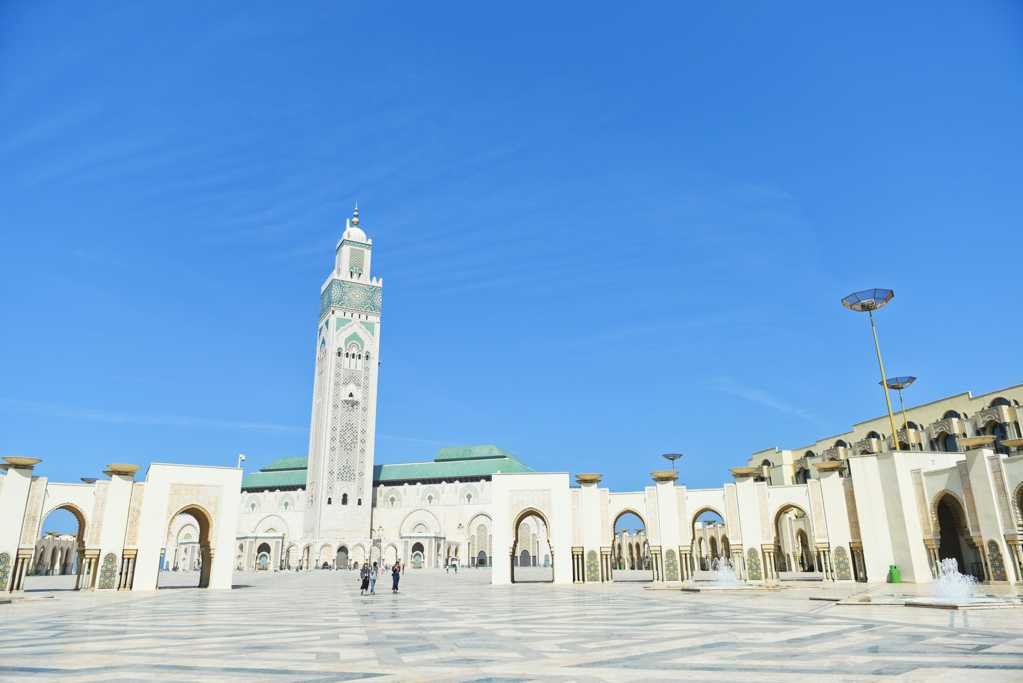 哈桑二世清真寺建筑景致图片