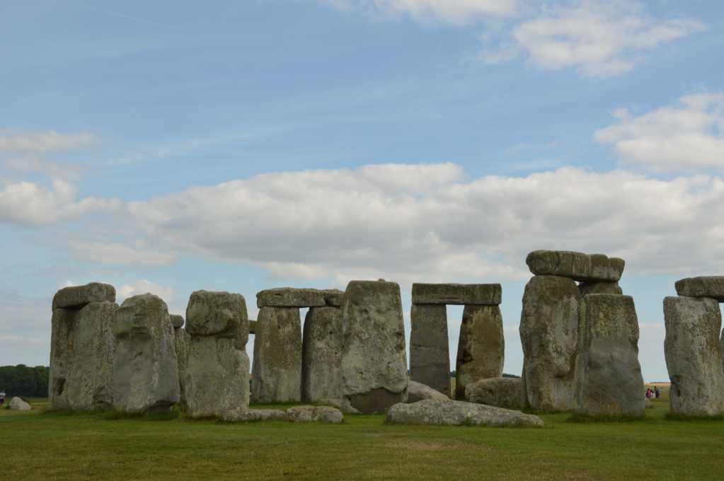 英国巨石阵景色图片
