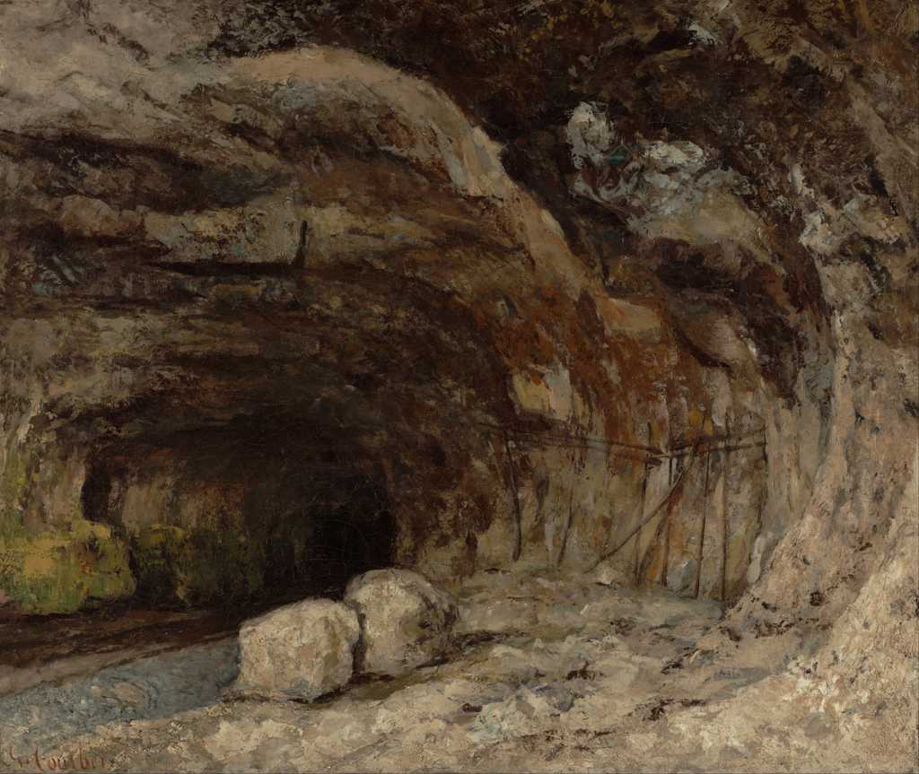 天然形成的洞穴景物图片