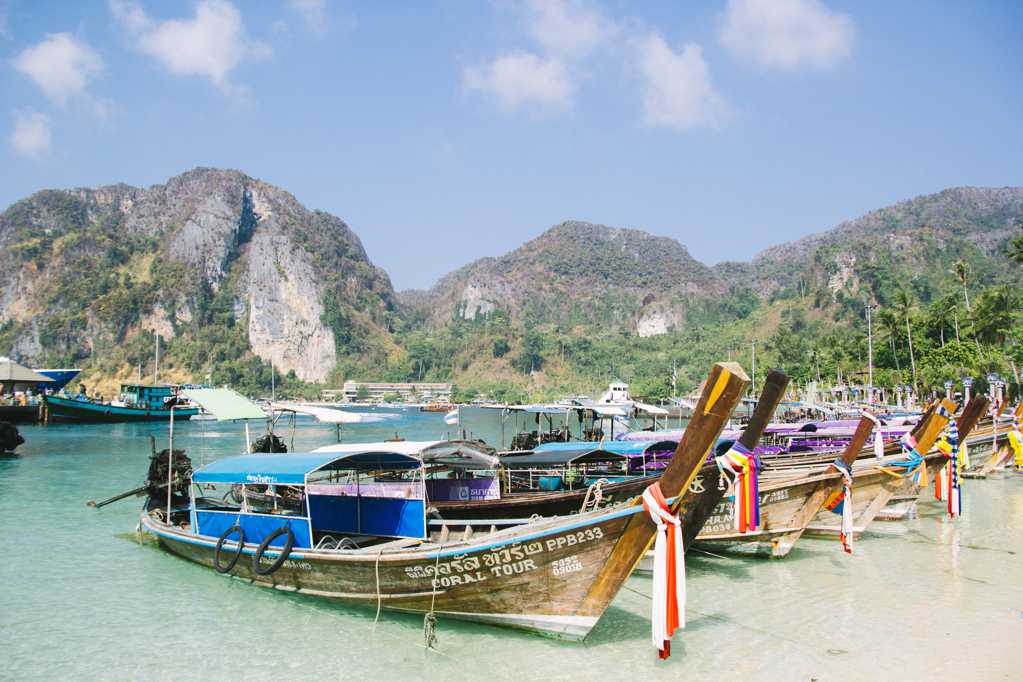 泰国皮皮岛景物图片
