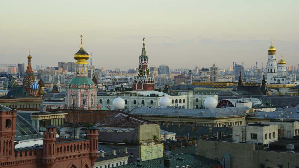 俄罗斯莫斯科克里姆林宫建筑景物图片