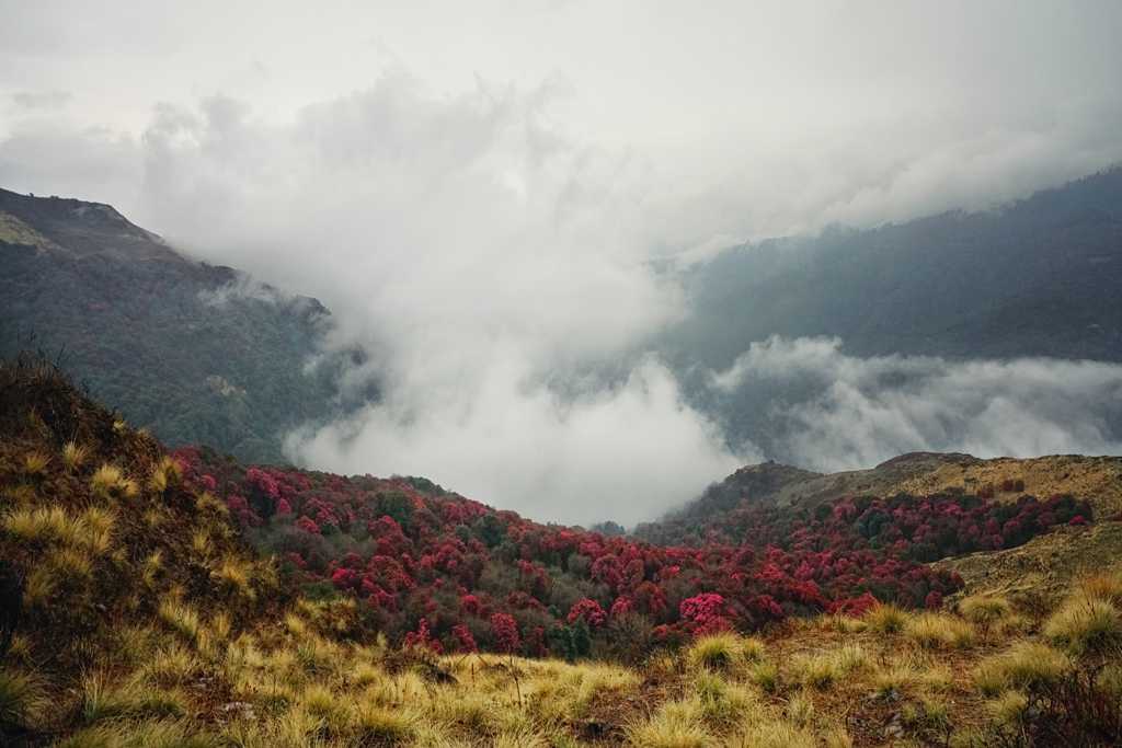 喜马拉雅山自然景色图片