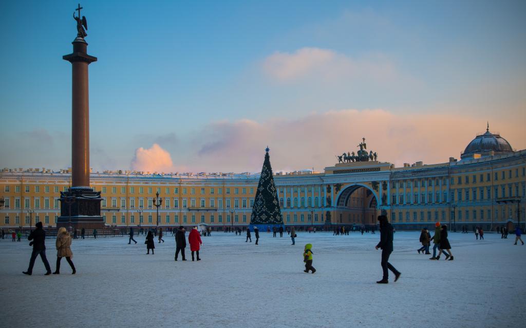 宫殿广场,圣彼得堡,总部,彼得