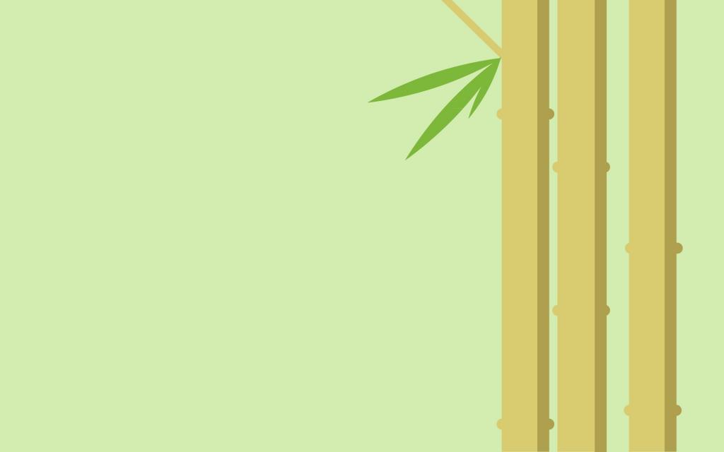 竹,茎,植物,叶子