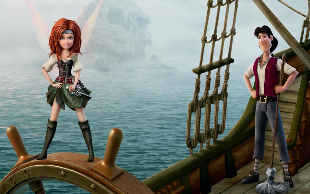 船,轮,海,仙女,岩石,迪斯尼,头骨,仙女海盗,海盗仙女,Zarina,船长...