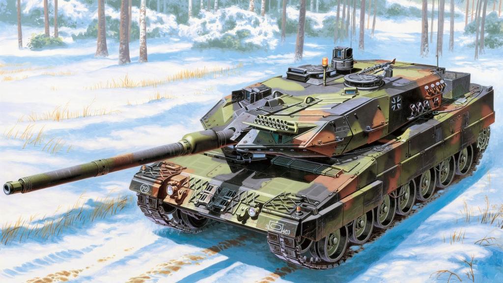 豹2A6,德国主战坦克豹