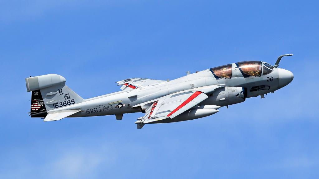 EA-6B,飞机,天空,甲板,格鲁曼,徘徊者