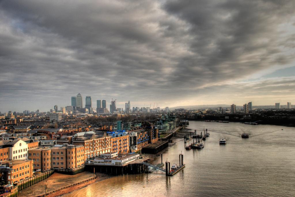 城市建筑摄影,伦敦高清壁纸的鸟瞰图