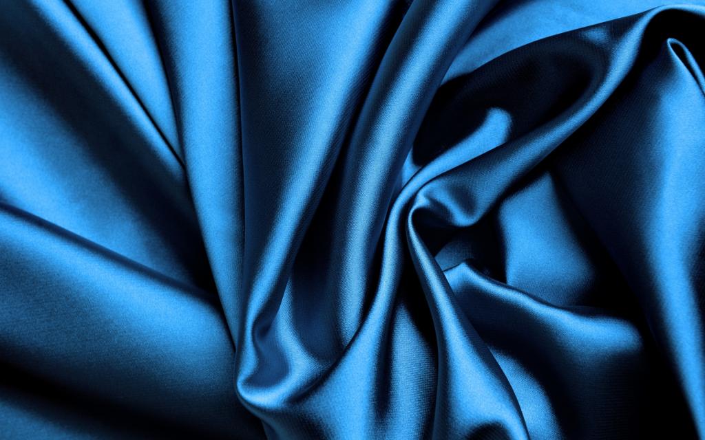 丝绸,蓝色,丝绸,褶皱,缎纹,闪耀,织物
