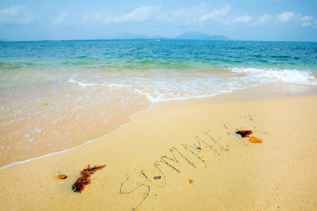 度假,沙滩,海滩,海,沙,海,沙,夏天,夏天,太阳
