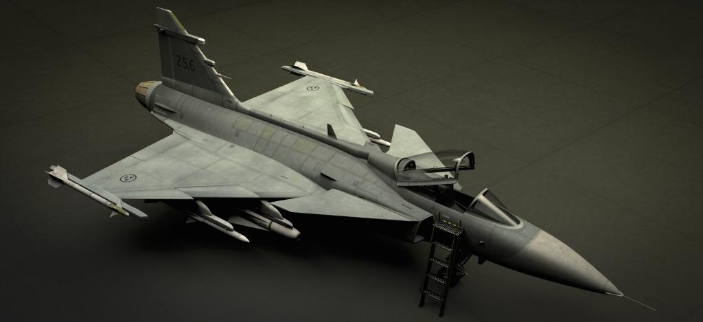 飞机,渲染,战斗机,模型