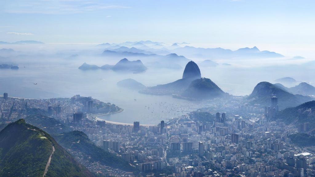 里约热内卢,阴霾,里约热内卢,城市