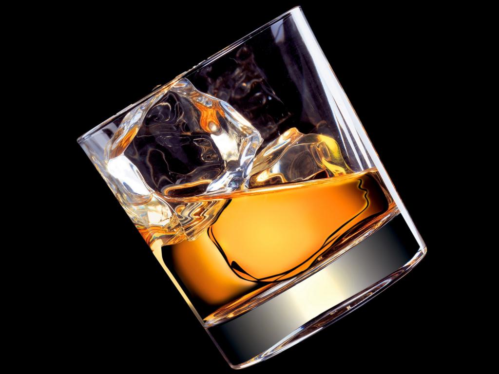 冰,威士忌,饮料,玻璃
