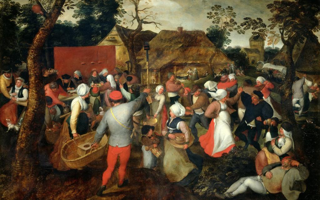 流派,婚礼舞,Jan Brueghel长老,图片