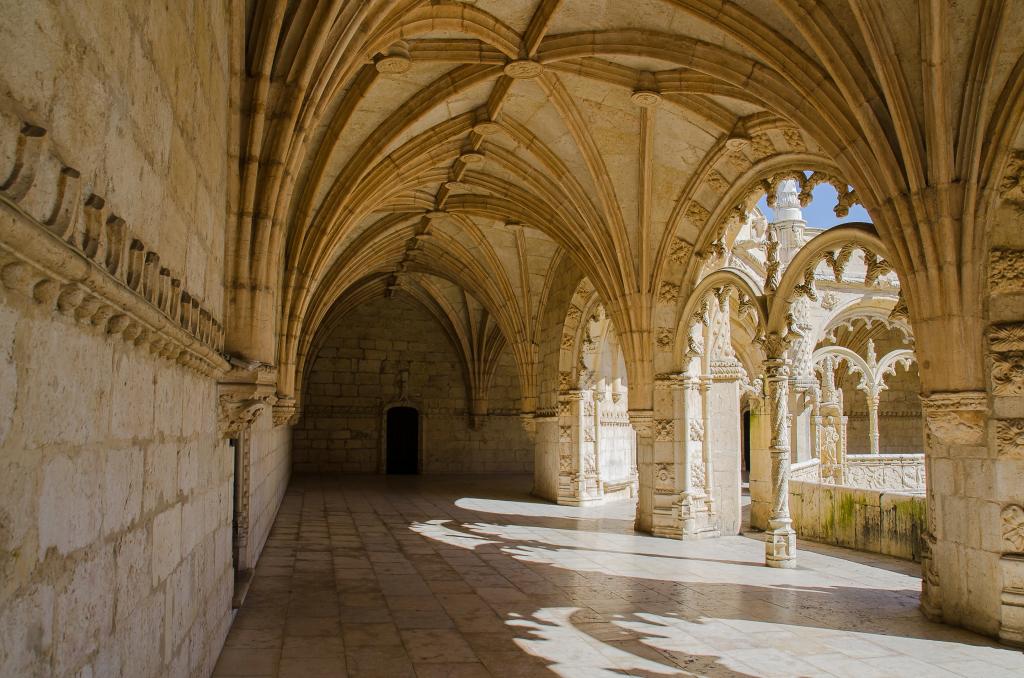 热罗尼姆斯修道院,修道院,葡萄牙,建筑,里斯本