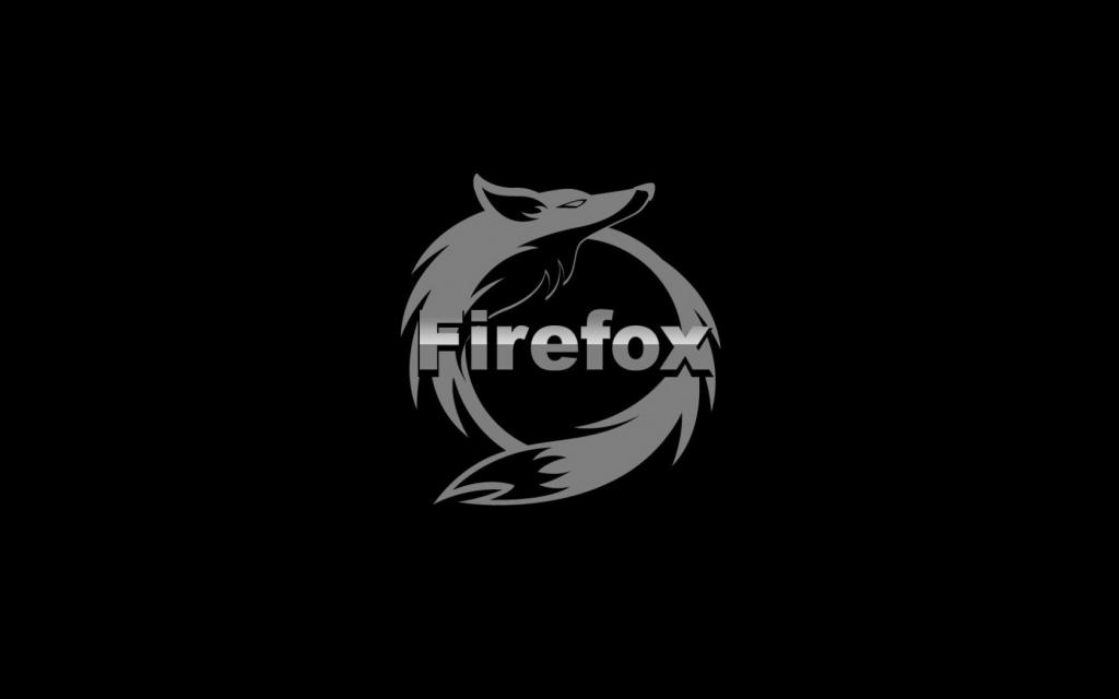 Mozilla Firefox,黑色,银色,福克斯,浏览器,火灾