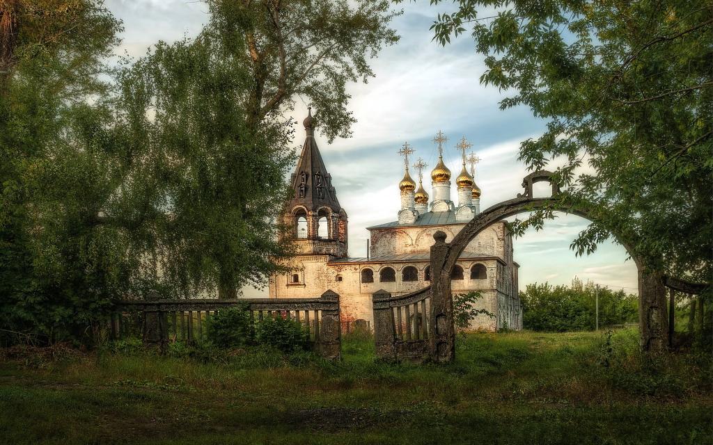 救世主基督大教堂Muromsky区的Borisogleb村
