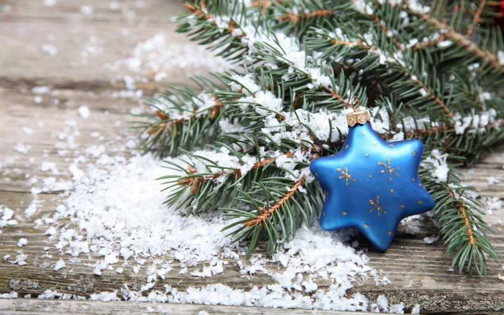 壁纸树,圣诞玩具,雪
