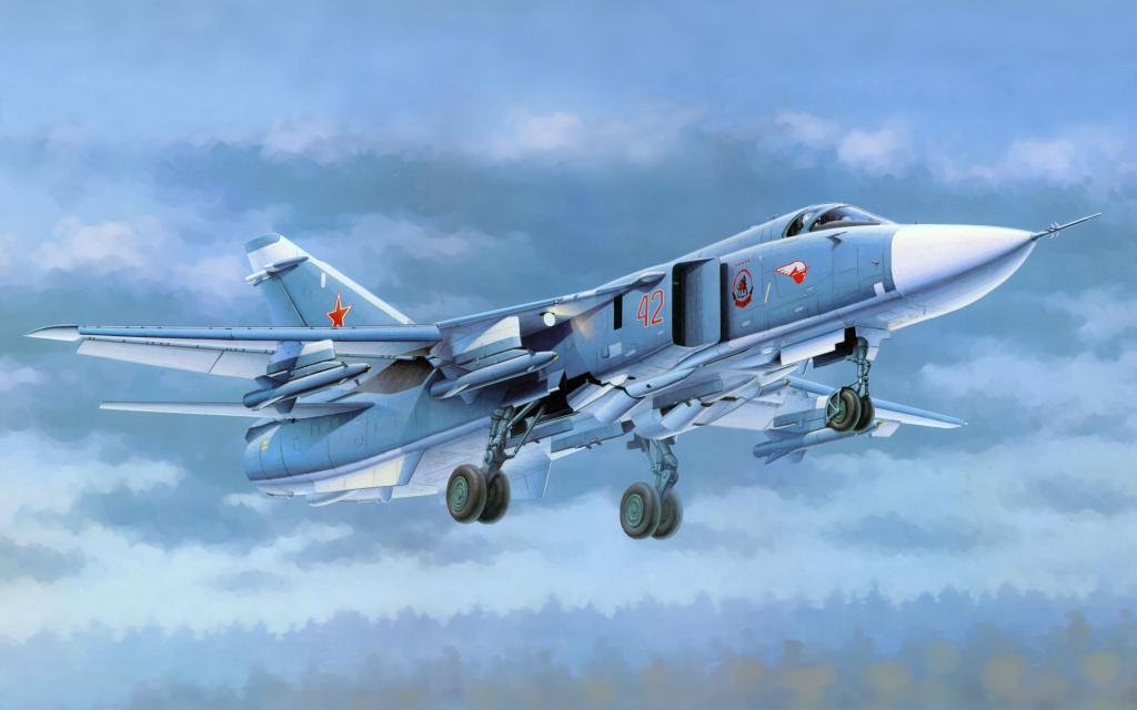 Bombardirovshik,苏 -  24M,艺术