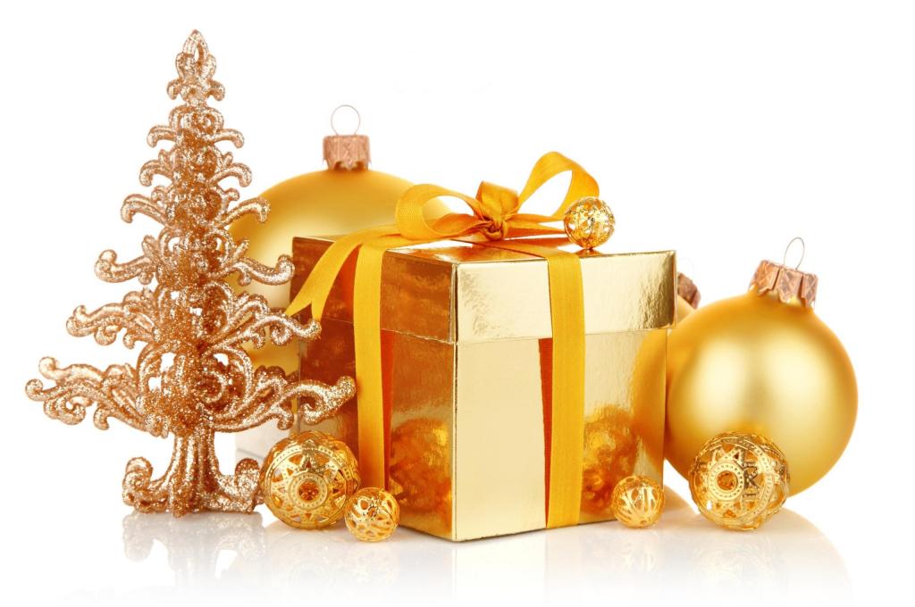 新年,假期,框,礼物,磁带,圣诞节