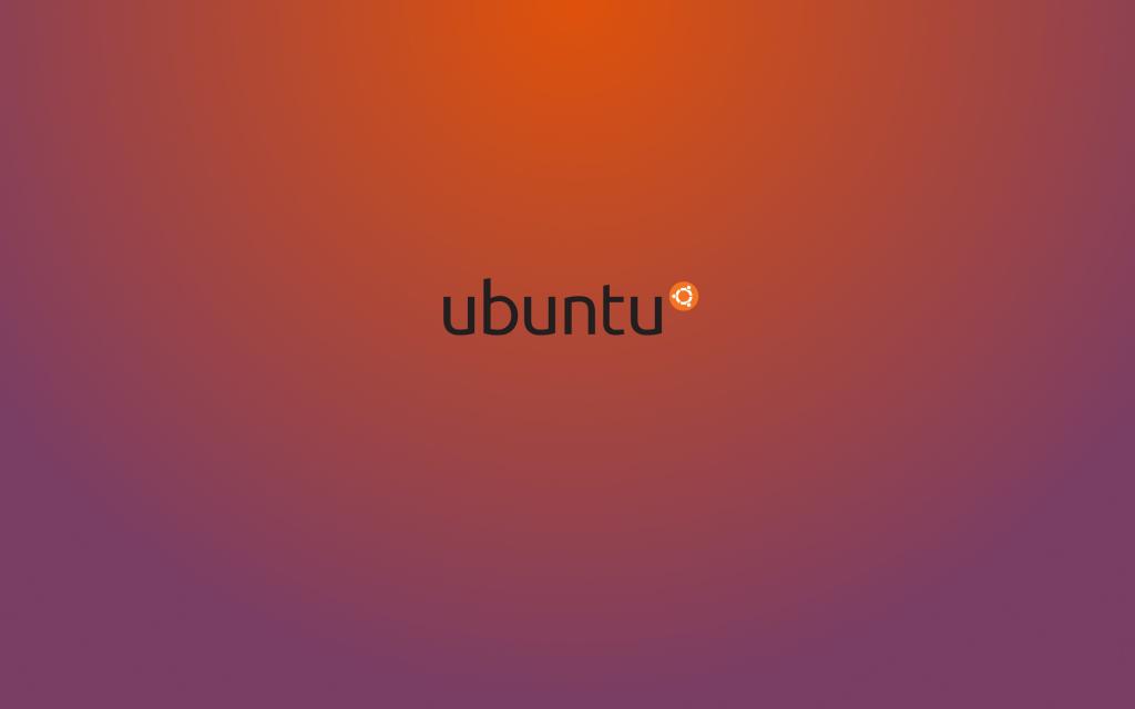 极简主义,Linux,Ubuntu的,背景,紫色