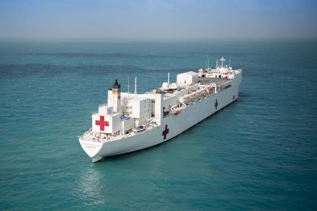 医院船,T-AH 19,船,班,USNS Mercy