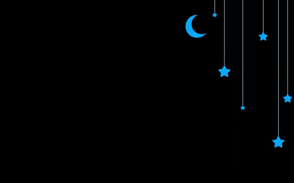 月亮,sudochki,星星,蓝色,黑色