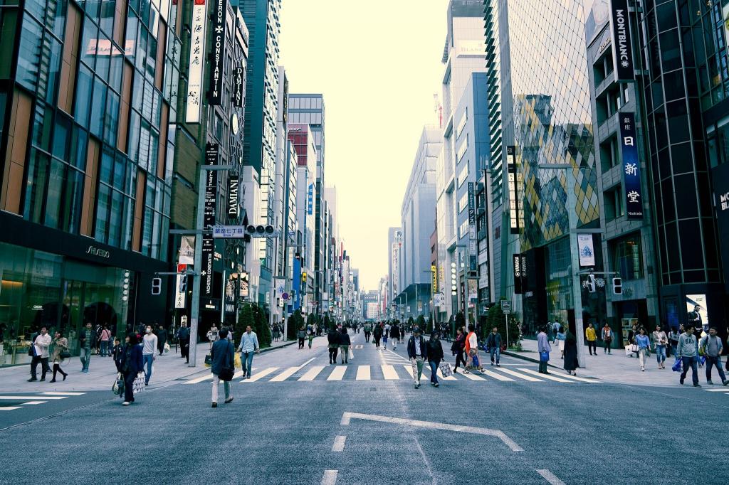 城市景观,人,城市场景,日本,东京,街道,日常生活