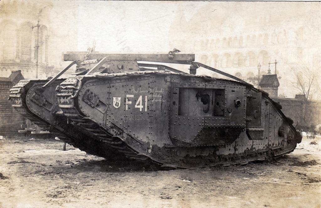 Mk-IV,第一个世界,坦克,英国,战争,时代