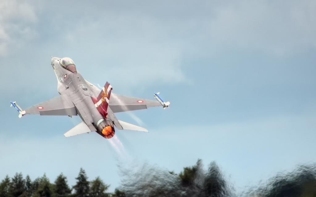 “战隼”,F-16C,天空,升起,战隼,战斗机