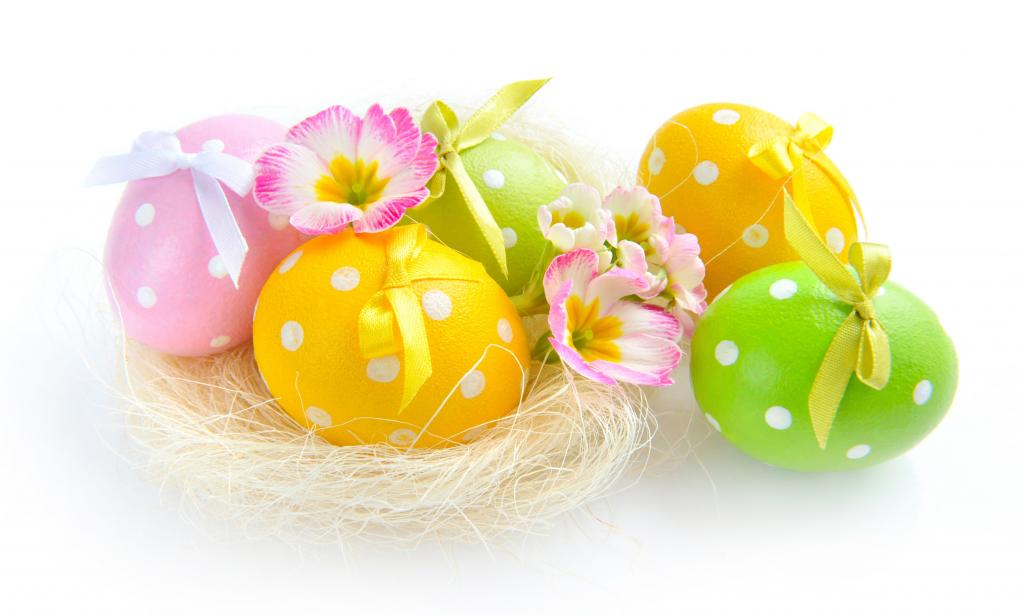 壁纸花,复活节,鸡蛋,春天