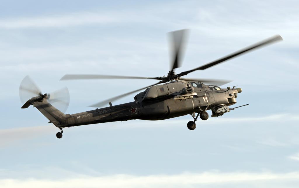 直升机,Mi-28,震动,夜间猎人