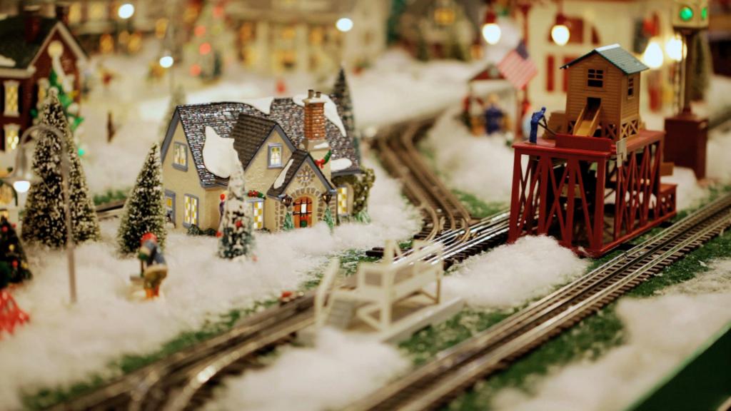 极简主义,玩具,模型,铁路