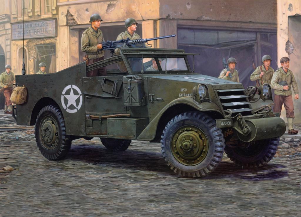 第二次世界大战,APC,M-3侦察兵,壁纸