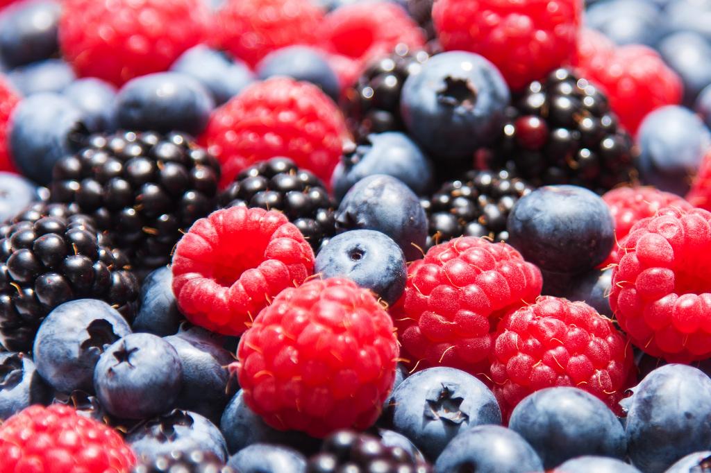 壁纸黑莓,覆盆子,蓝莓,草莓,覆盆子,浆果,浆果,蓝莓,黑莓,草莓