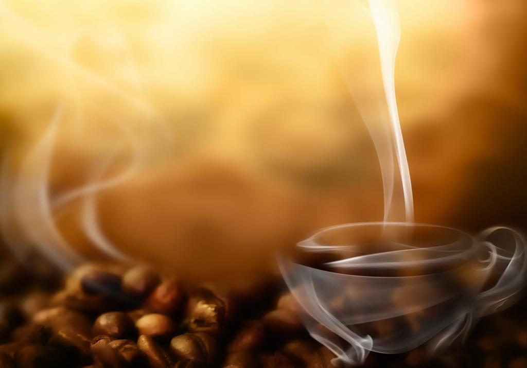 咖啡豆,咖啡,烟雾