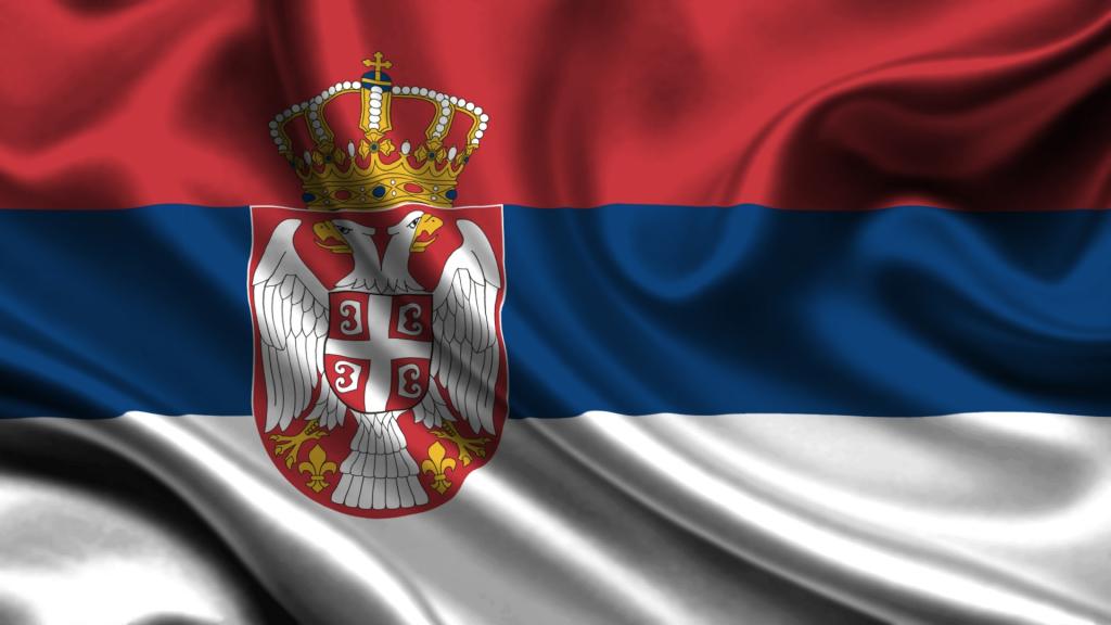 国旗,塞尔维亚,塞尔维亚