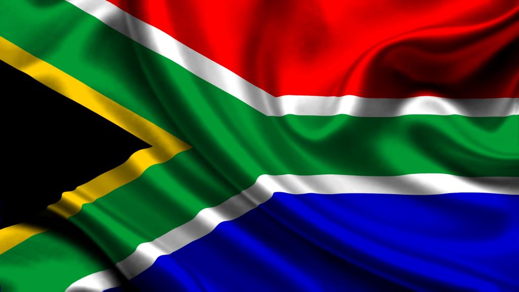 国旗,南非,南非