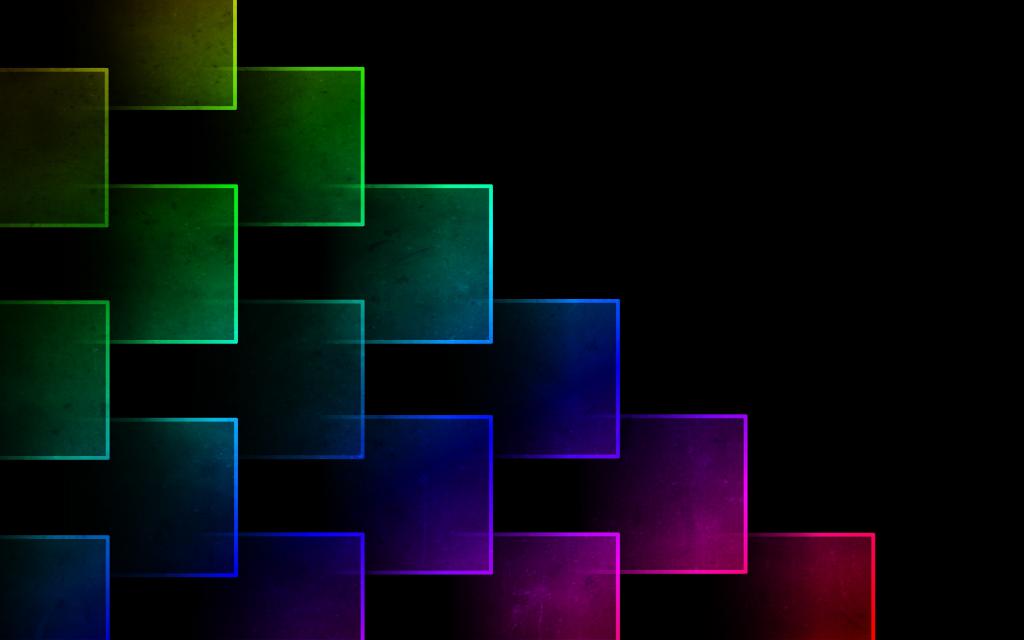 彩虹,立方体,立方体,多维数据集,抽象,背景,亮度,颜色,Ghimpu,gimp