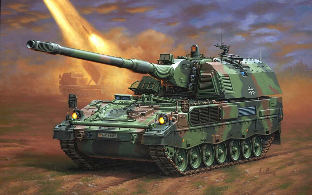 PzH 2000,Panzer榴弹炮2000,装甲榴弹炮,Enzo Maio,Bundeswehr,自行火炮,SAU,图,...
