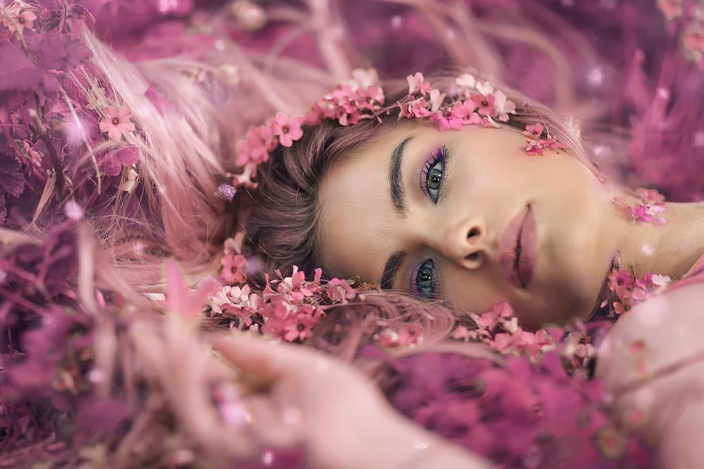 化妆,鲜花,花圈,Alessandro Di Cicco,糖果