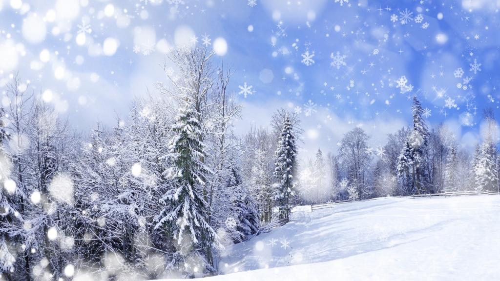 壁纸冬天,雪,山,自然,树木,景观