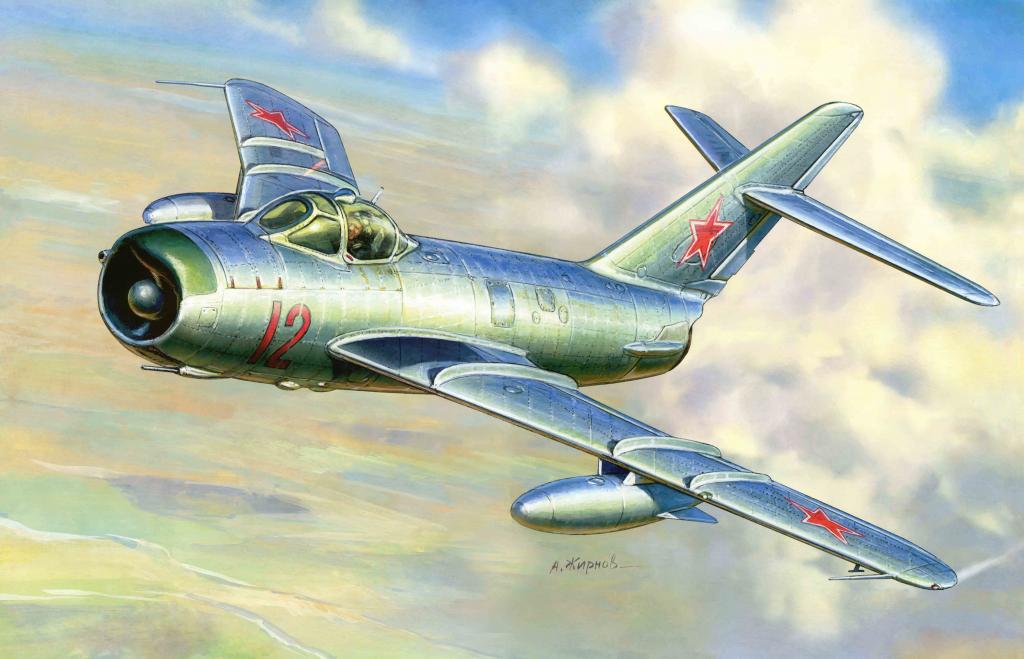 全部从2月23日起,米格-17,1940-H。 