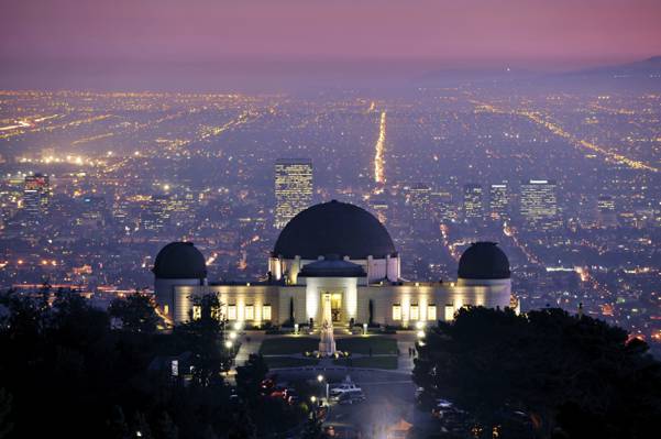 格里菲斯天文台,洛杉矶,加利福尼亚州,美国,城市,城市