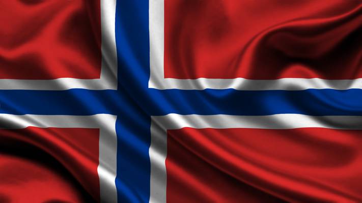 国旗,挪威,挪威