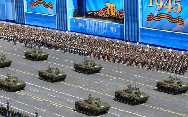 BMD-4M,节日,胜利日,城市,红场,战争机器,莫斯科,“园丁”,游行