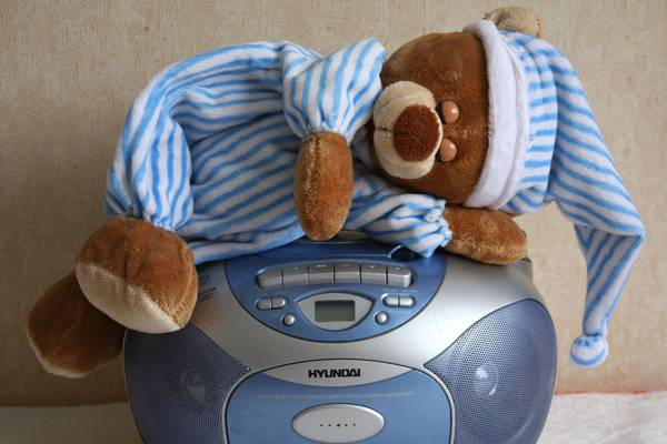 熊,玩具,磁带,睡觉,睡衣,熊